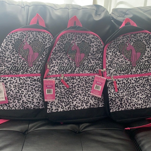 Baby Phat Other - Three Backpacks for girls. New with tags!